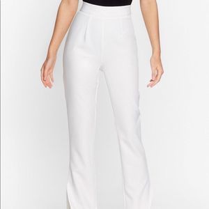 Nasty Gal Split High Waist Pants
